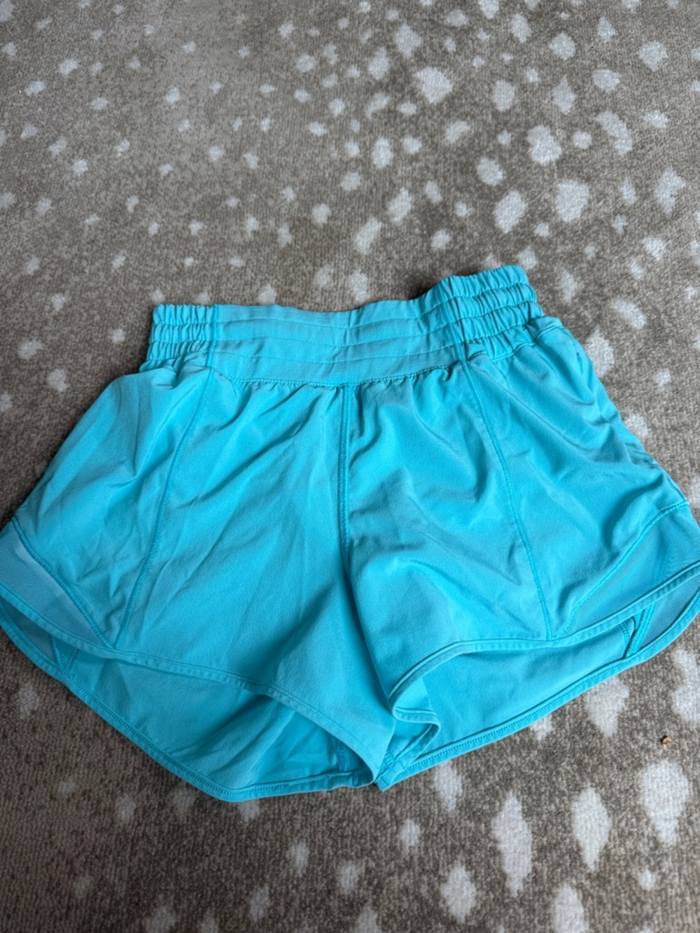 lululemon athletica Aqua Blue Women's Athletic Shorts